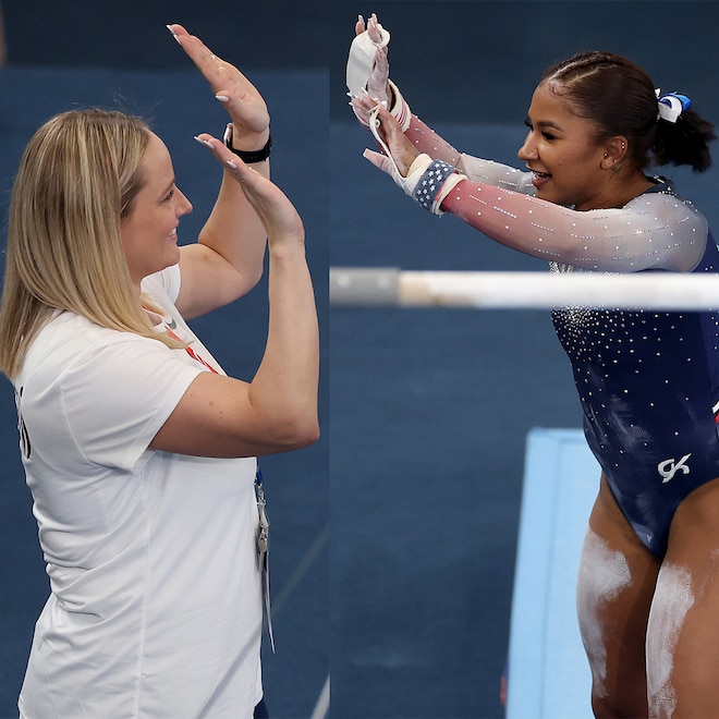 Cecile Canqueteau-Landi, Jordan Chiles